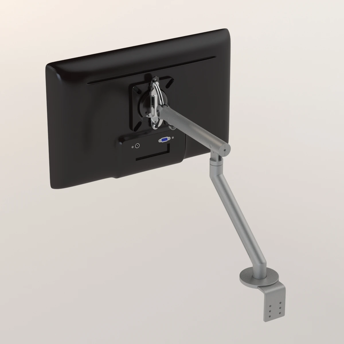Flo Monitor Support Stand 3D Model_05